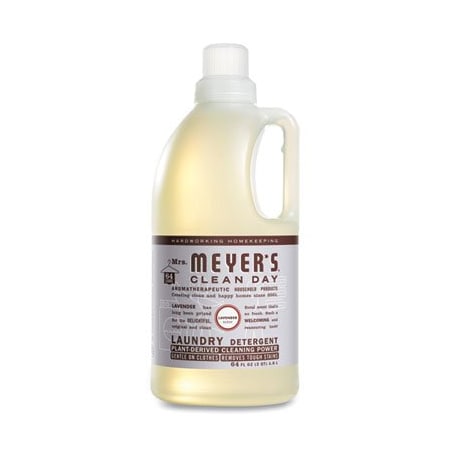 Sc Johnson Mrs.Meyers, LIQUID LAUNDRY DETERGENT, LAVENDER SCENT, 64 OZ BOTTLE 651367EA